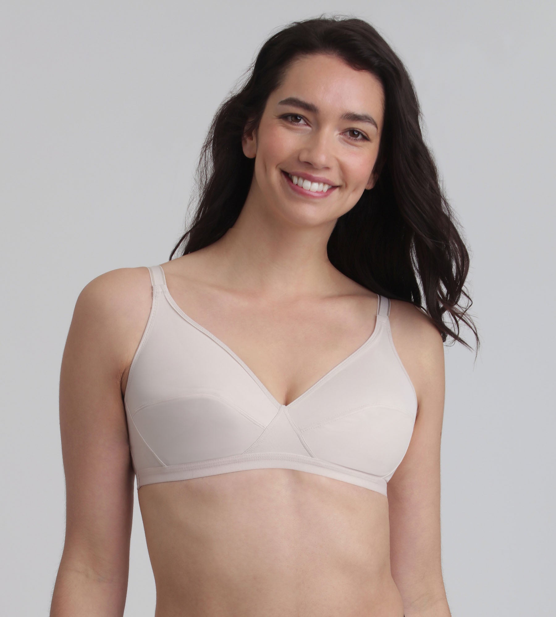 Playtex® Sujetador sin aros beige Cruzado Mágico Microfibra