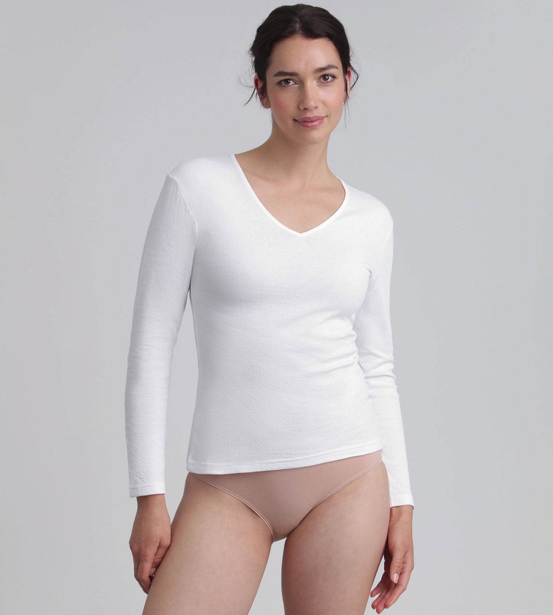 Playtex® Camiseta manga larga blanca Princesa Termal Natural