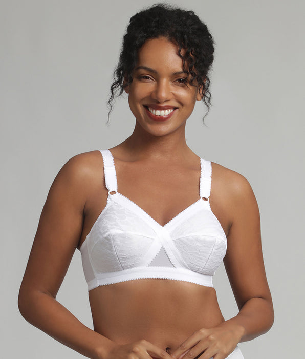 Playtex® Sujetador sin aros blanco Cruzado Mágico 556