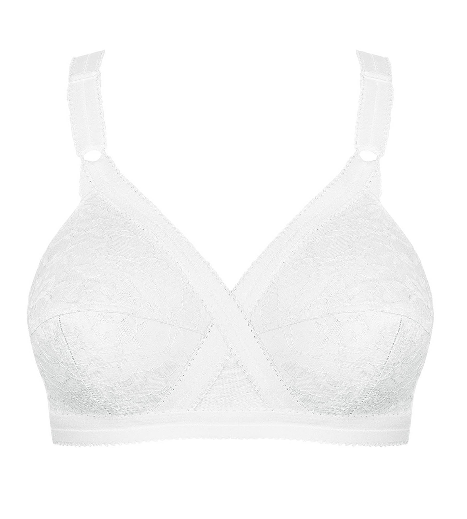 Playtex® Sujetador sin aros blanco Cruzado Mágico 556