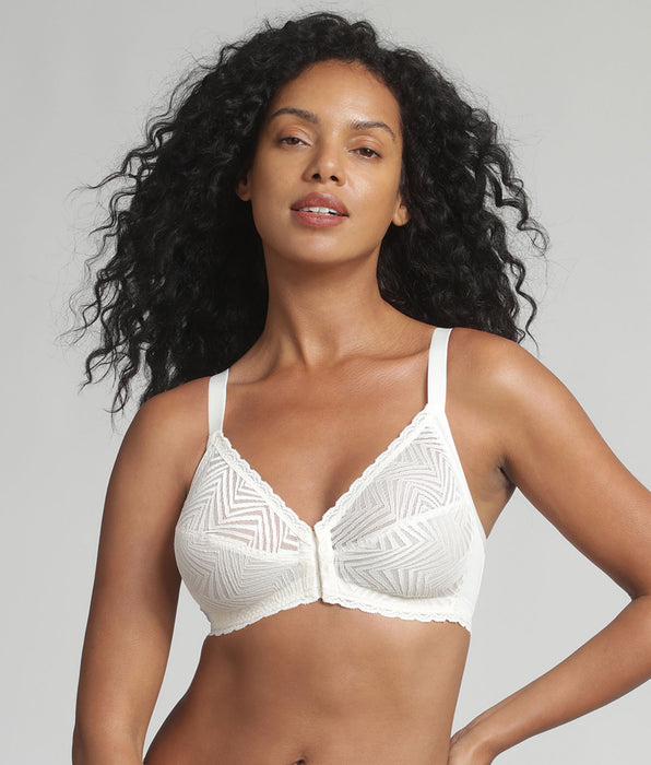 Playtex® Sujetador con apertura delantera marfil sin aros Ideal Posture