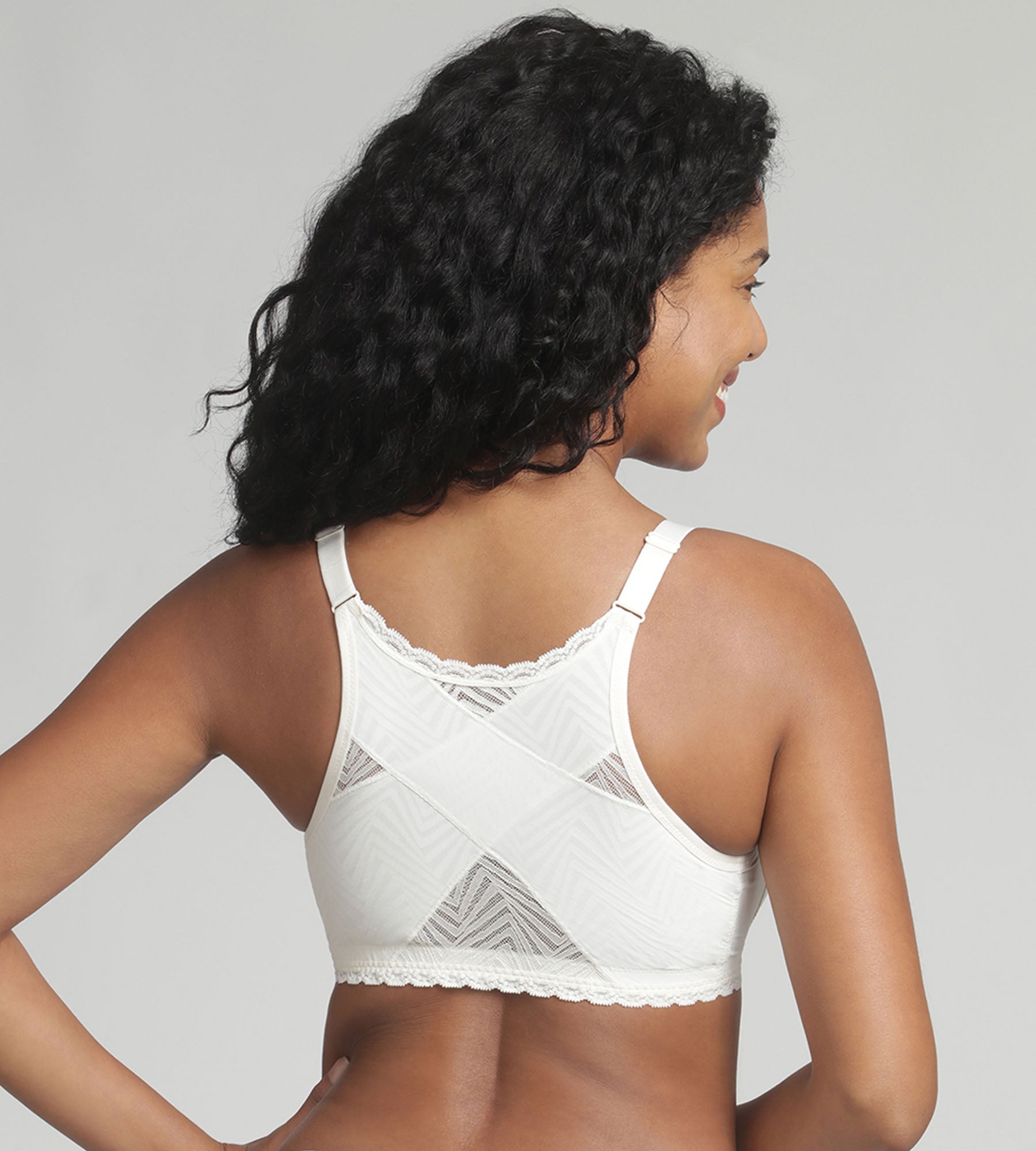 Playtex® Sujetador con apertura delantera marfil sin aros Ideal Posture