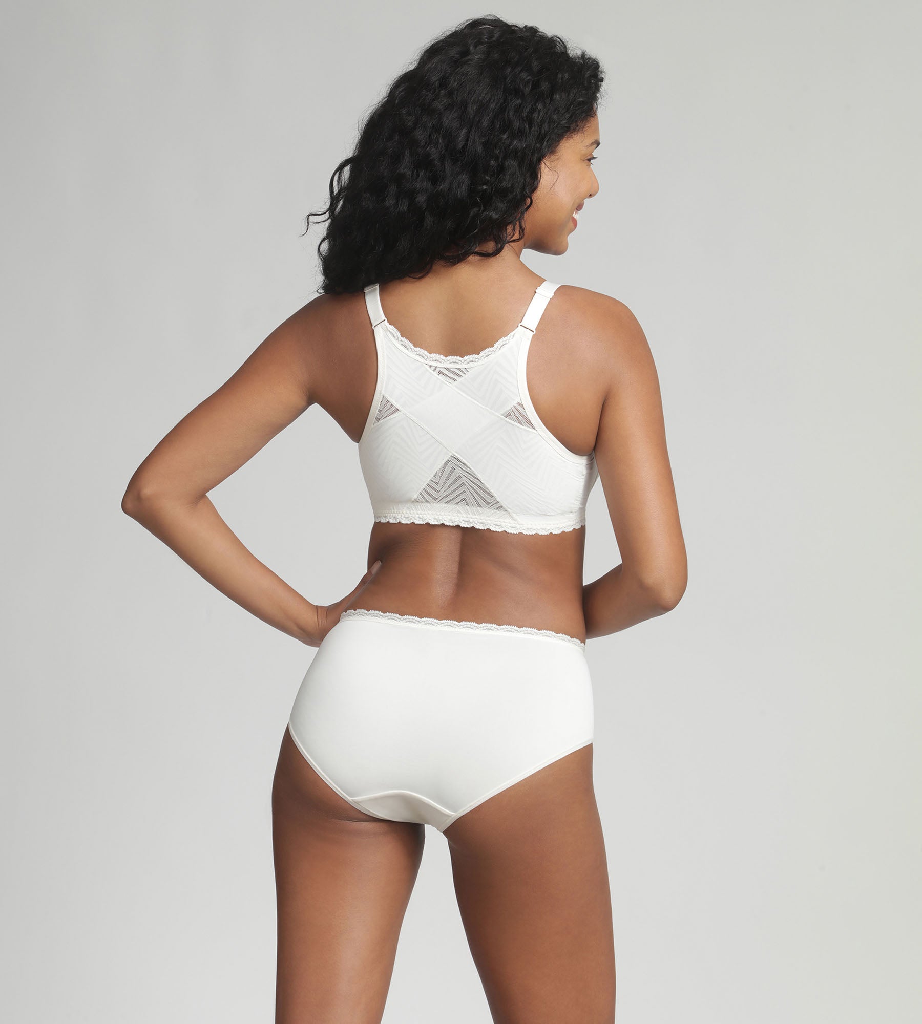 Playtex® Sujetador con apertura delantera marfil sin aros Ideal Posture