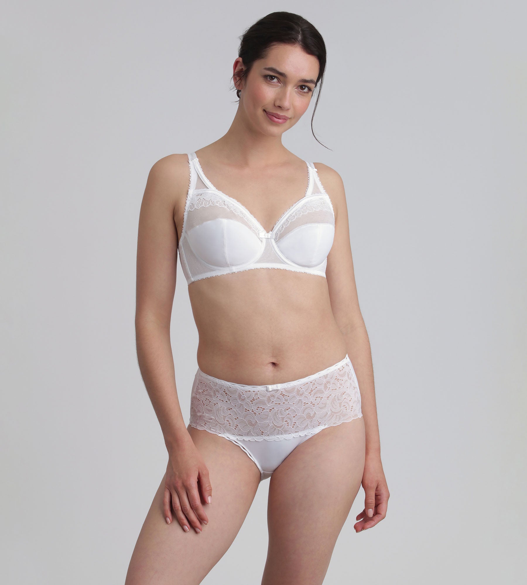 Playtex® Braga midi blanca Cruzado Mágico Femenino Reciclado