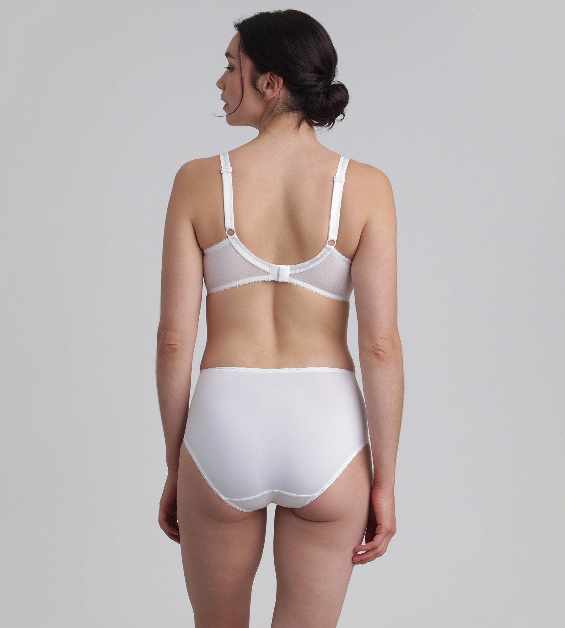 Playtex® Braga midi blanca Cruzado Mágico Femenino Reciclado