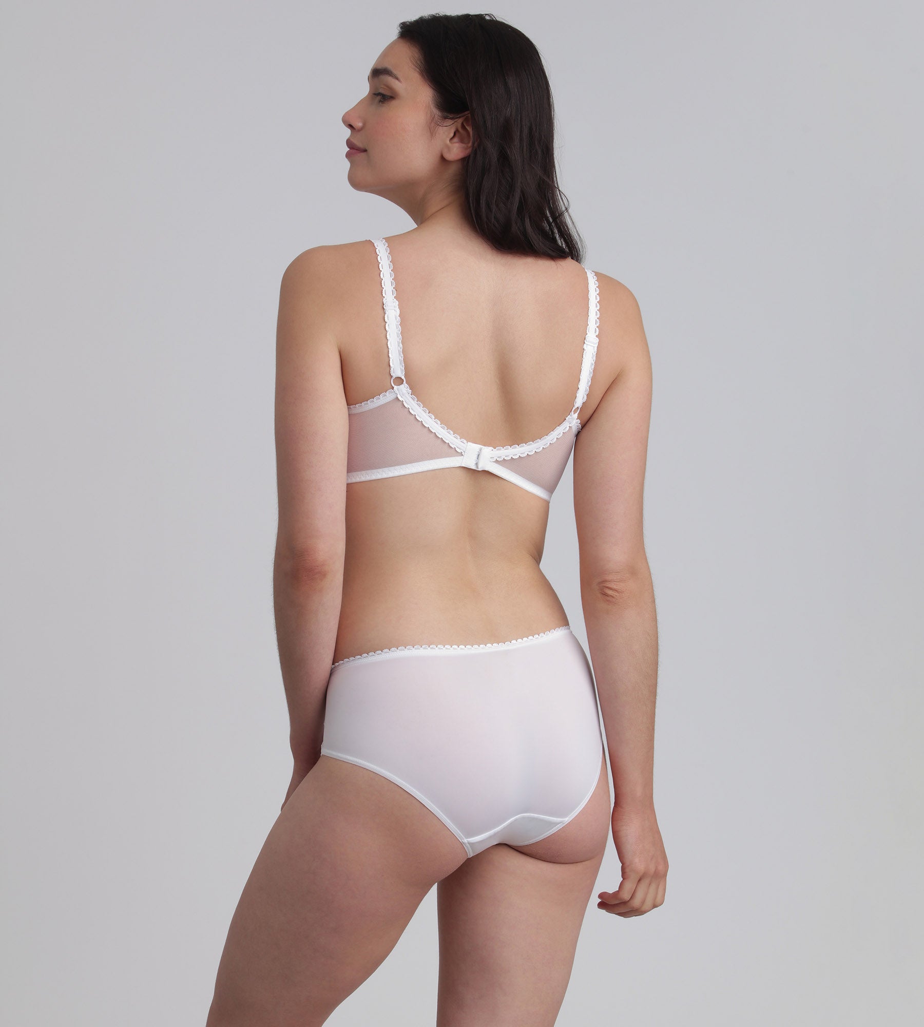 Playtex® Braga blanca Flower Elegance Reciclado