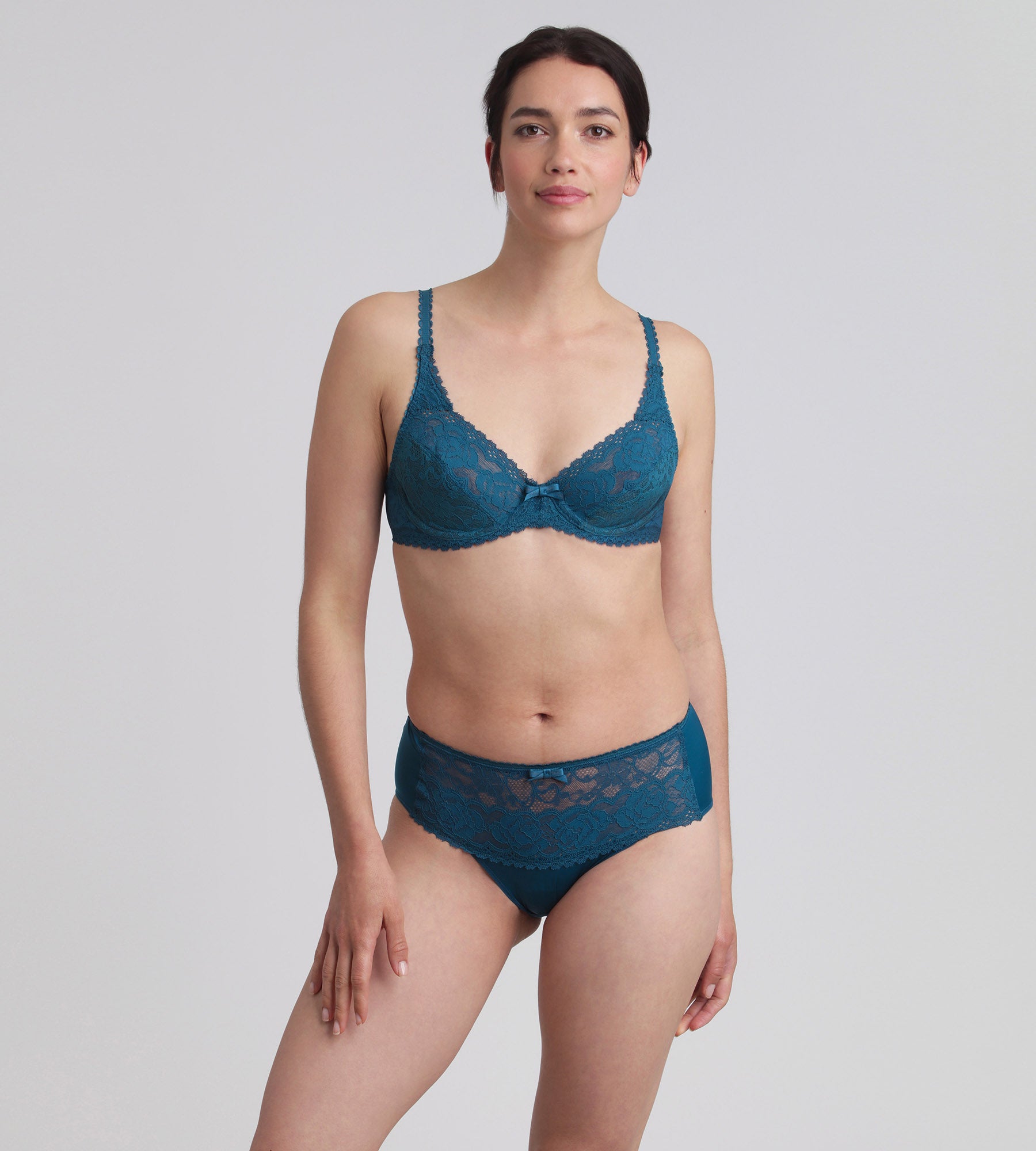 Playtex® Braga verde pino Flower Elegance Reciclado