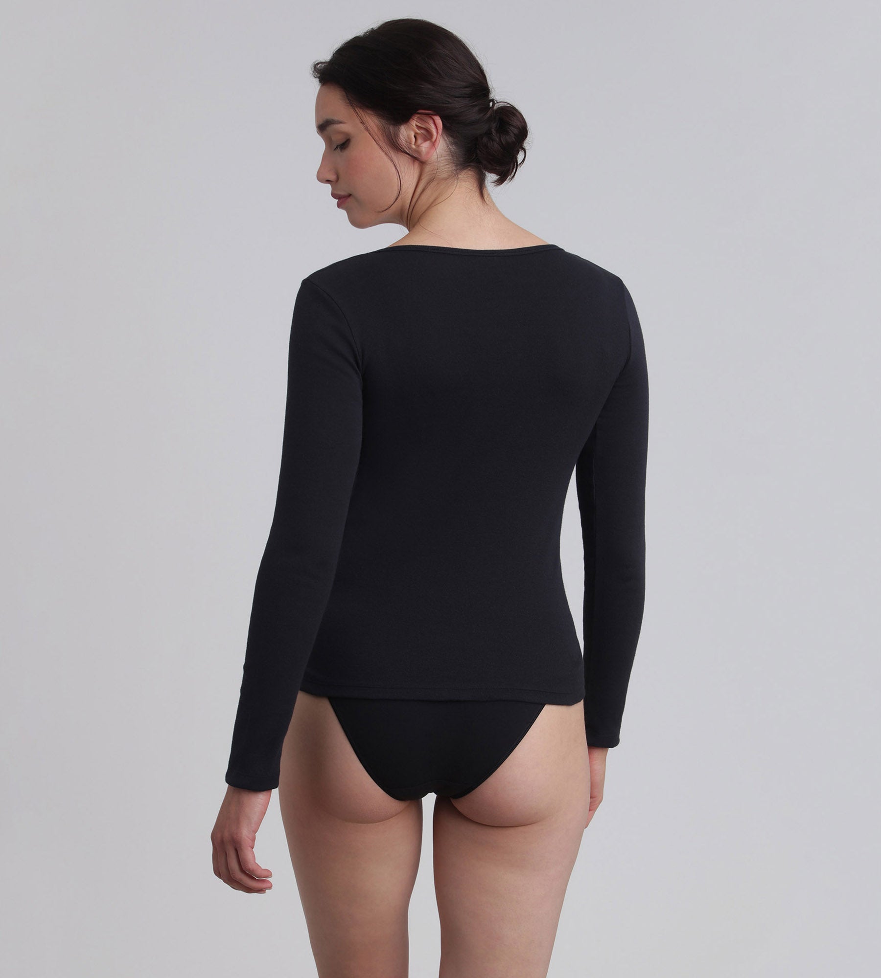 Playtex® Camiseta de manga larga negra Princesa Liberty