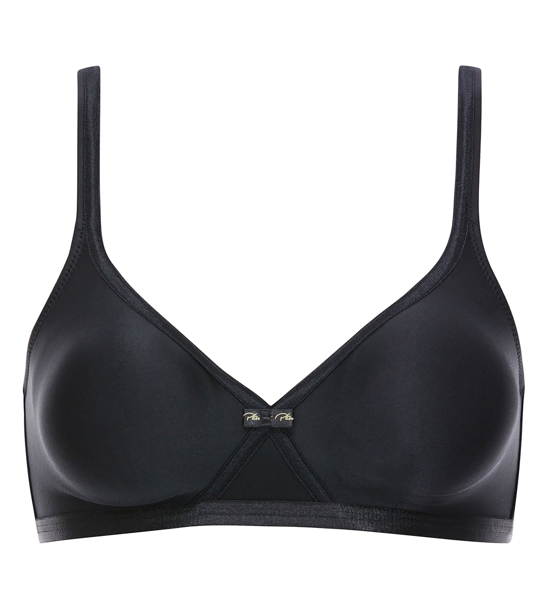 Playtex® Sujetador sin aros negro Satiny Microfiber