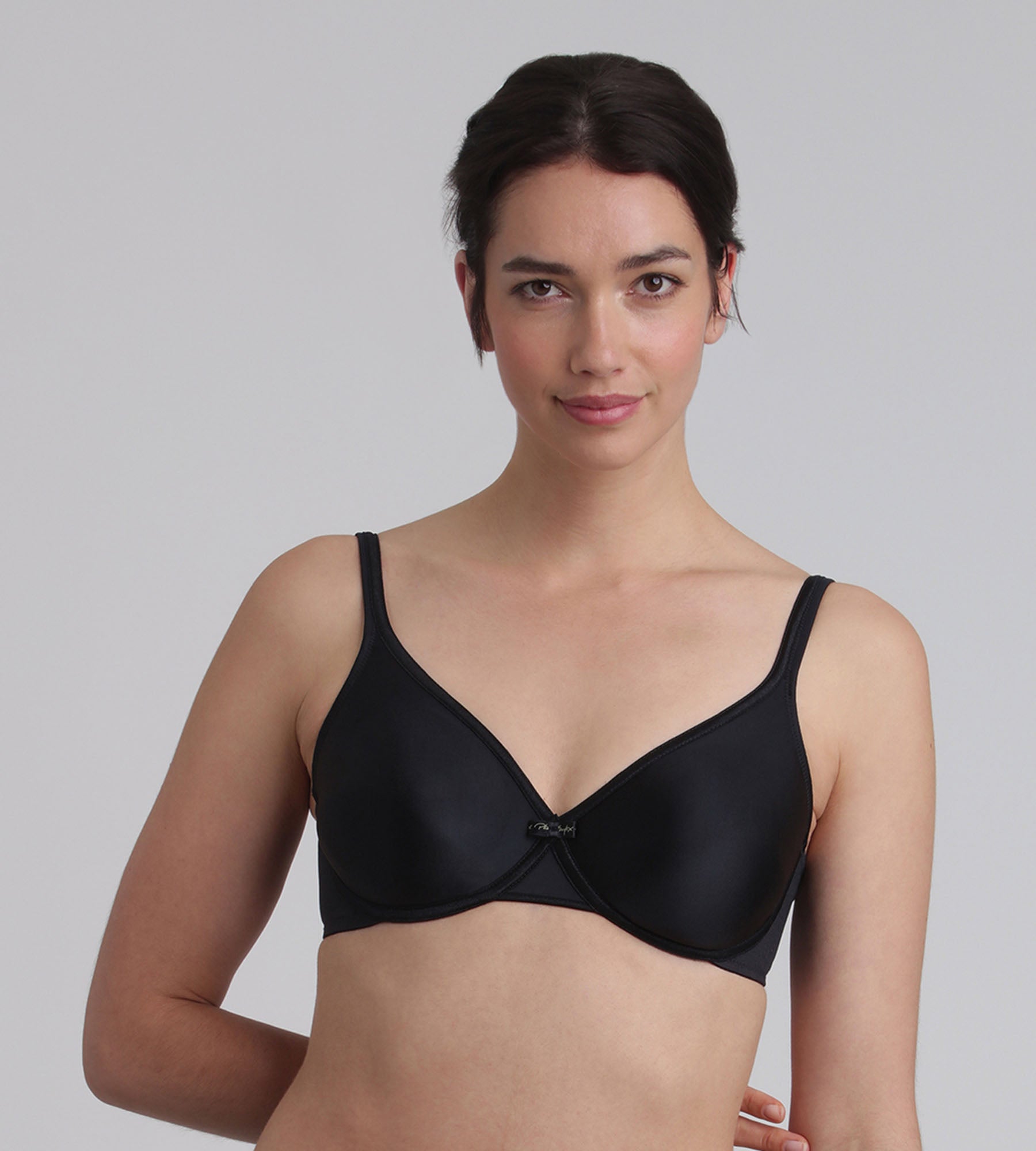 Playtex® Sujetador con aros negro Cruzado Mágico Satén