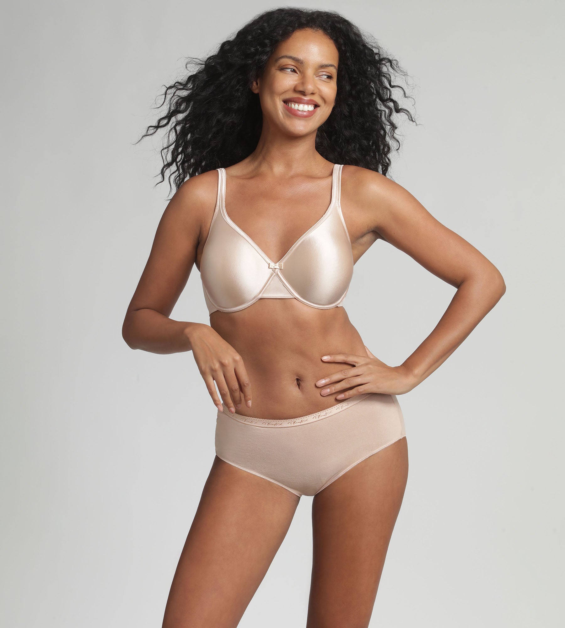 Playtex® Sujetador con aros beige Cruzado Mágico Satén