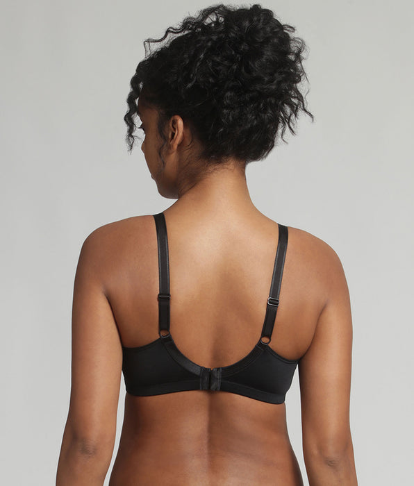 Playtex® Sujetador sin aros negro Cruzado Mágico Microfibra