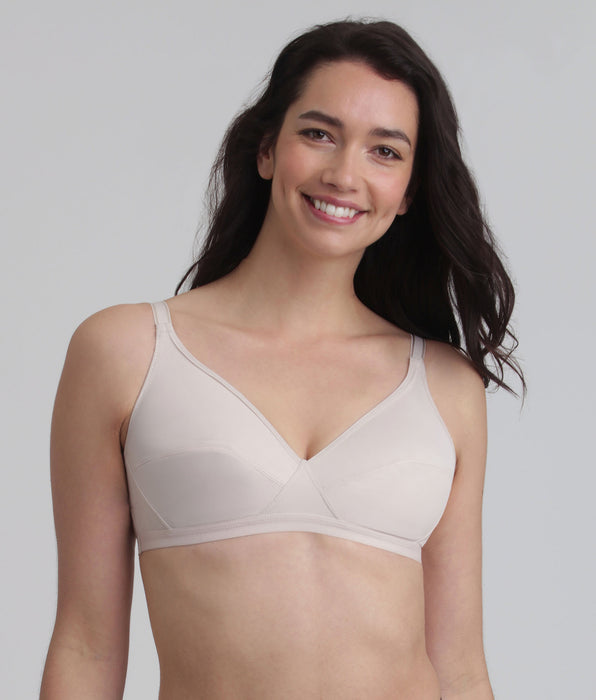 Playtex® Sujetador sin aros beige Cruzado Mágico Microfibra