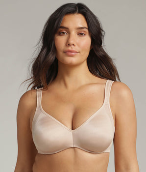 Sujetador reductor beige Expert in Silhouette
