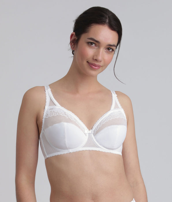 Playtex® Sujetador con aros blanco Cruzado Mágico Microfibra