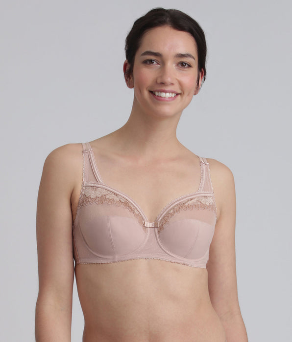 Playtex® Sujetador con aros beige Cruzado Mágico Microfibra