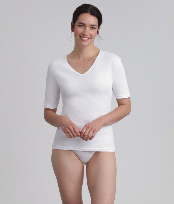 Playtex® Camiseta de manga corta blanca Princesa Termal Natural