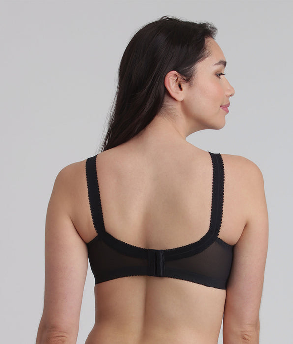 Playtex® Sujetador sin aros negro Cruzado Mágico 556