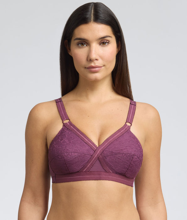 Playtex® Sujetador sin aros morado Cruzado Mágico 556