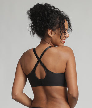 Sujetador sin aros negro Feel Good Support