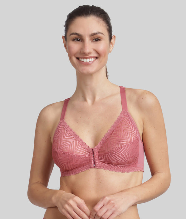 Playtex® Sujetador sin aros con abertura frontal rosa Ideal Posture
