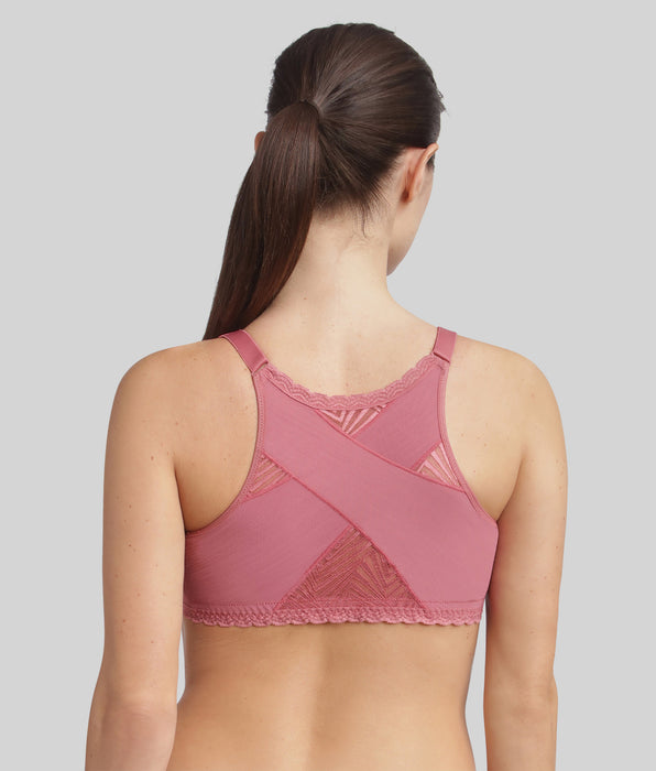 Playtex® Sujetador sin aros con abertura frontal rosa Ideal Posture