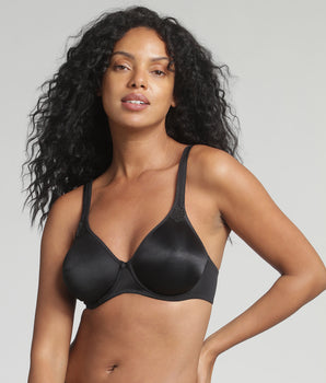 Sujetador con aros negro Essential Support