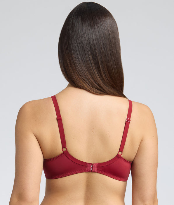 Playtex® Sujetador con aros rojo terciopelo Essential Elegance Embroidery