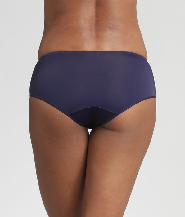 Playtex® Braga midi azul marino Essential Elegance Bordado