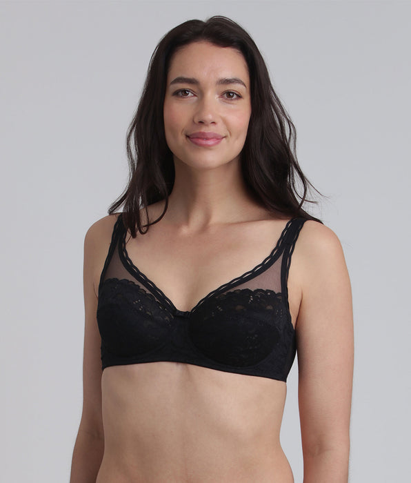 Playtex® Sujetador con aros negro Cruzado Mágico Femenino Reciclado