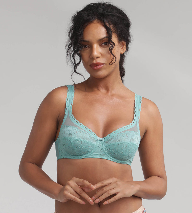 Playtex® Sujetador con aros azul Cruzado Mágico Femenino Reciclado