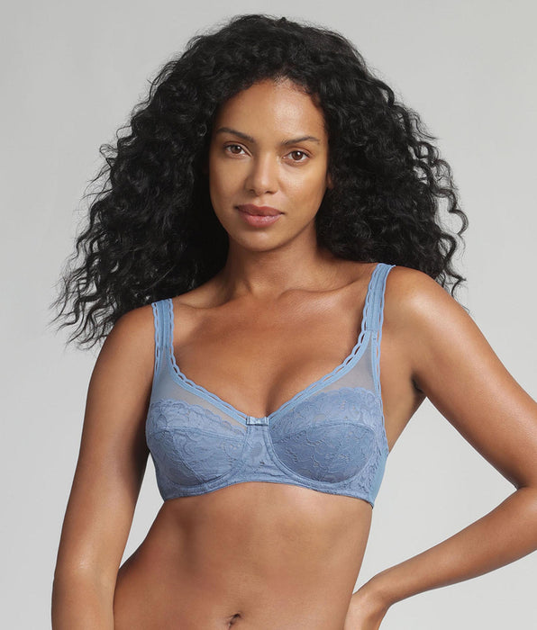 Playtex® Sujetador con aros azul océano Cruzado Mágico Femenino Reciclado