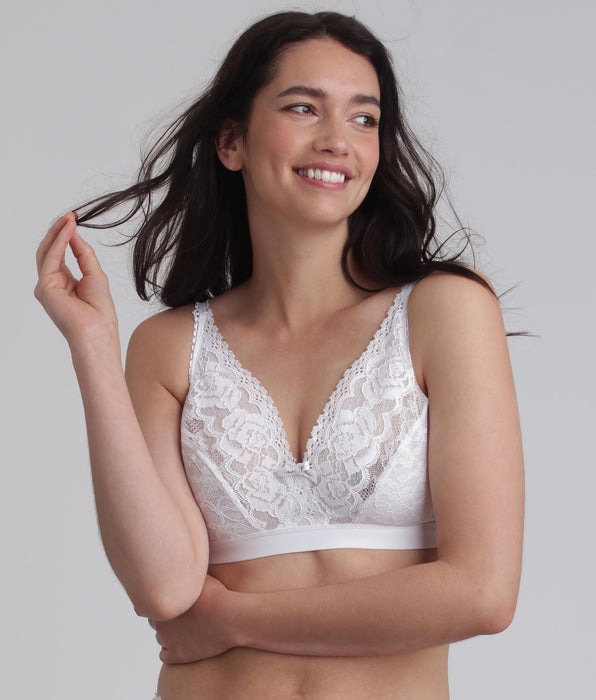 Playtex® Sujetador sin aros blanco Flower Elegance Reciclado