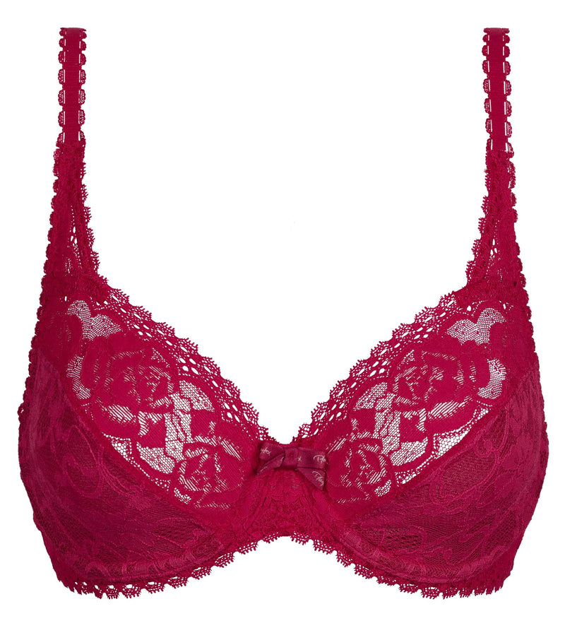 Playtex® Sujetador con aros rojo rubí­ Flower Elegance Reciclado