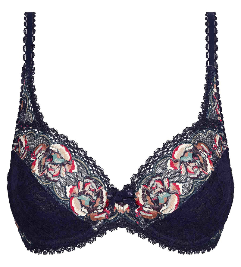 Playtex® Sujetador con aros azul floral Flower Elegance Reciclado