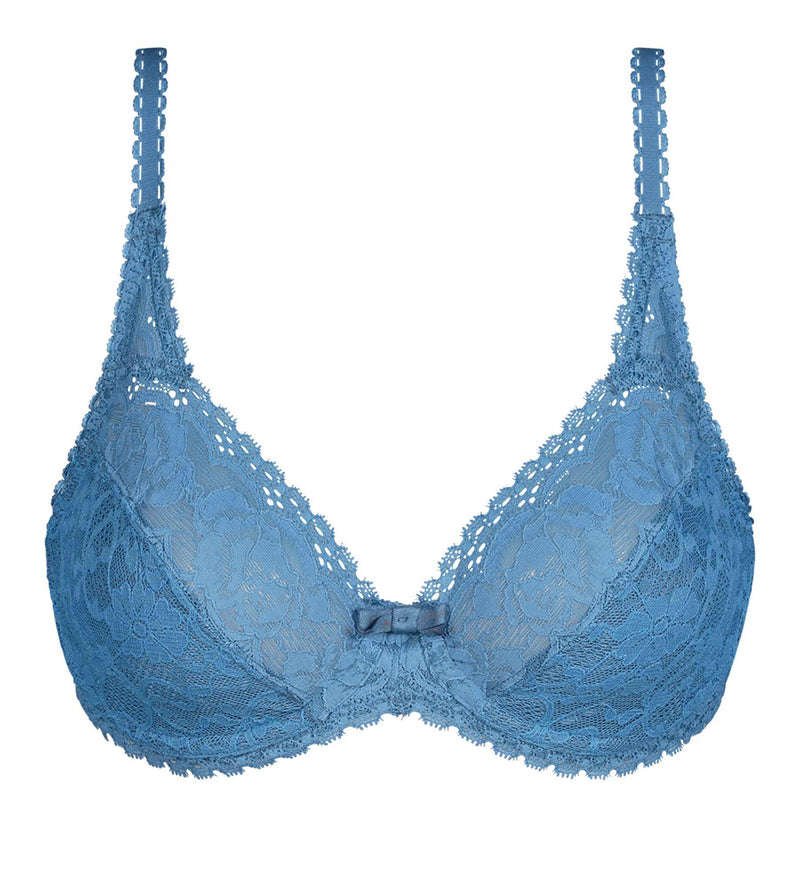Playtex® Sujetador con aros azul océano Flower Elegance Reciclado