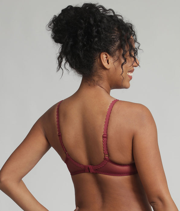 Playtex® Sujetador con aros rojo carmín Flower Elegance Reciclado