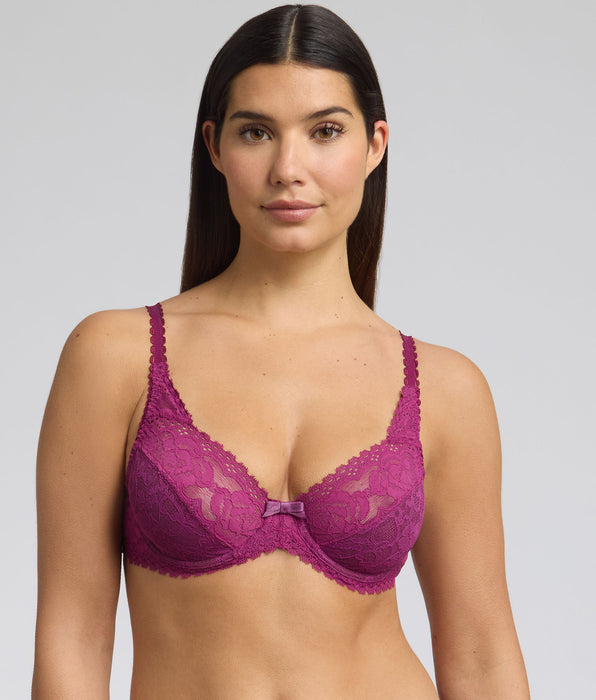 Playtex® Sujetador con aros violeta imperial Flower Elegance Reciclado