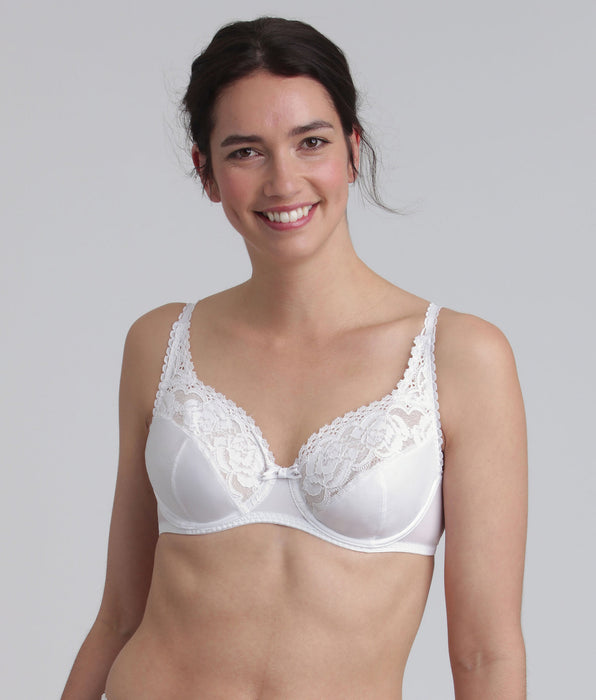 Playtex® Sujetador con aros blanco Flower Elegance Micro Reciclado
