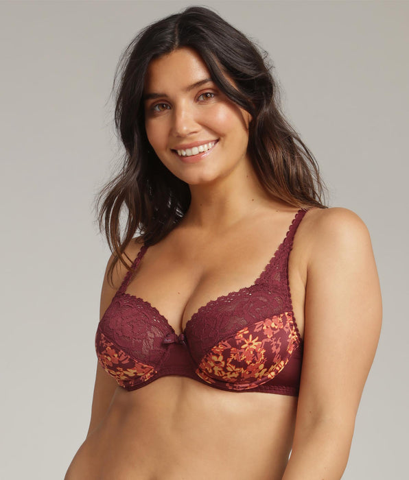 Playtex® Sujetador con aros bohemio Flower Elegance Micro Reciclado