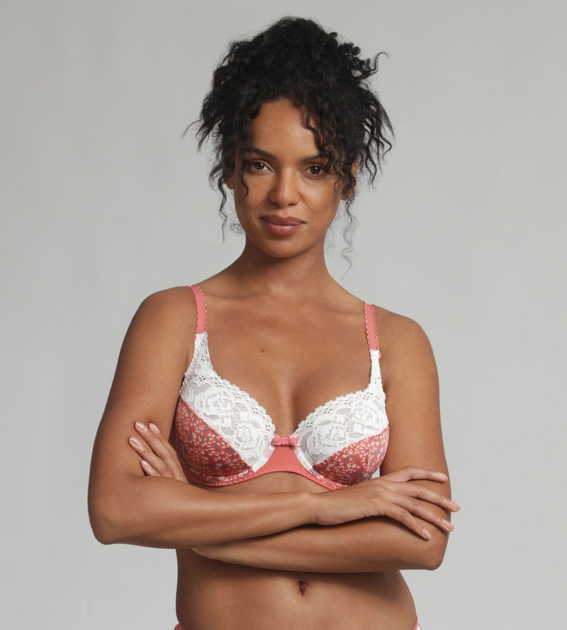 Playtex® Sujetador con aros estampado rosado Flower Elegance Micro Reciclado