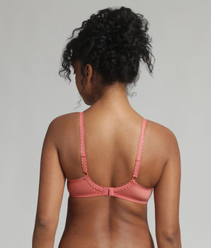 Sujetador con aros estampado rosado Flower Elegance Micro Reciclado