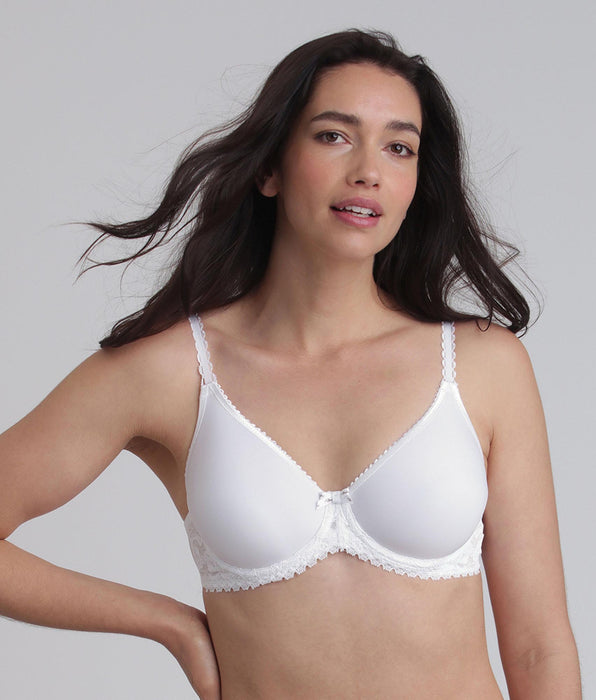 Playtex® Sujetador spacer con aros blanco Flower Elegance Reciclado