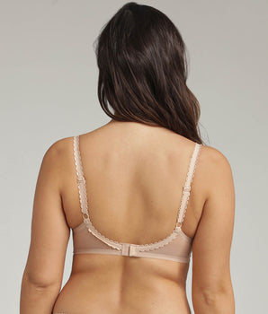 Sujetador spacer con aros beige Flower Elegance Reciclado