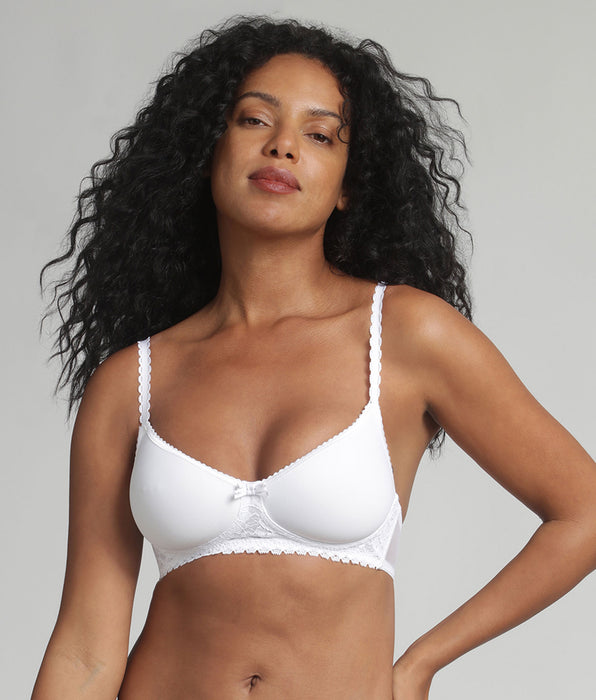 Playtex® Sujetador spacer sin aros blanco Flower Elegance Reciclado