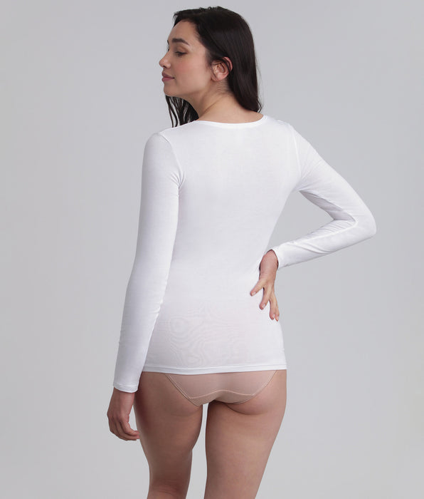 Playtex® Camiseta manga larga blanca Princesa Termal Tech