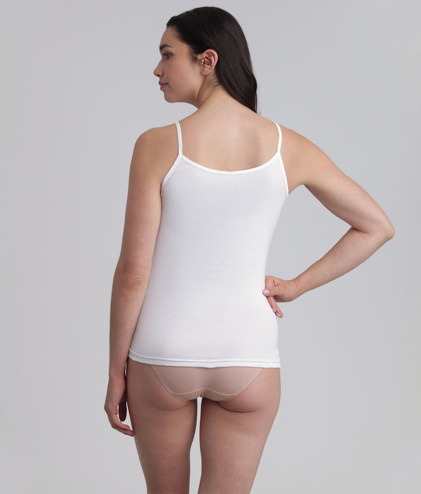 Playtex® Camiseta tirantes finos blanca Cherish Cotton & Lace