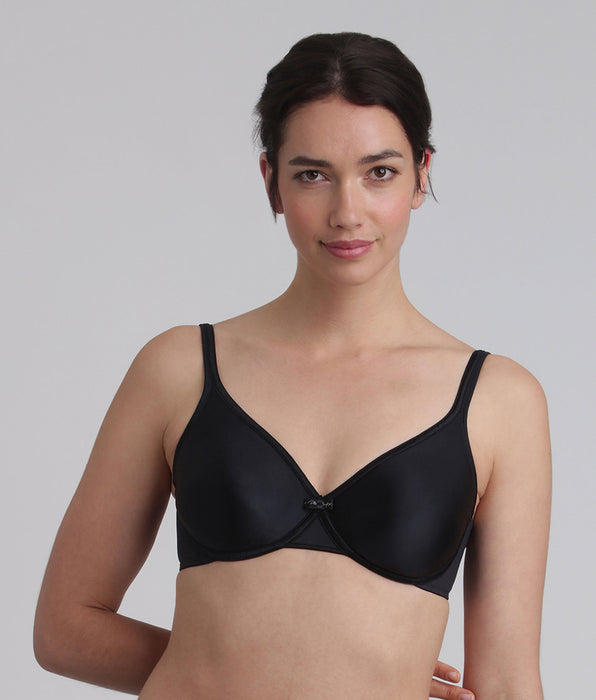 Playtex® Sujetador con aros negro Cruzado Mágico Satén
