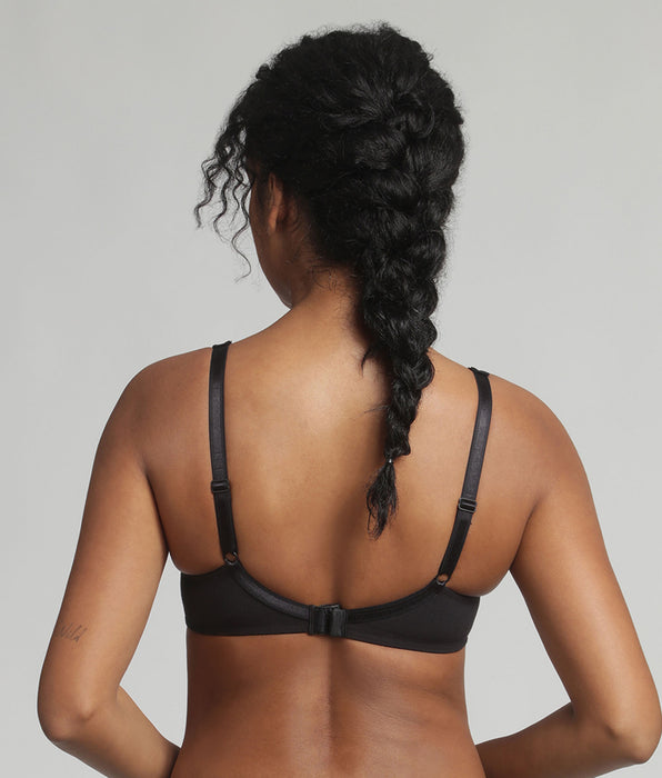 Playtex® Sujetador de algodón sin aros en negro Cotton Line